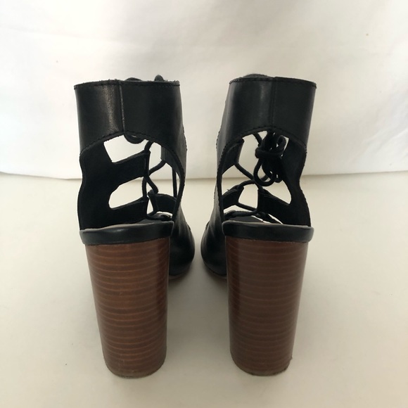 Free with Purchase ✨ Aldo Leather Lace Up Heels - Picture 5 of 8